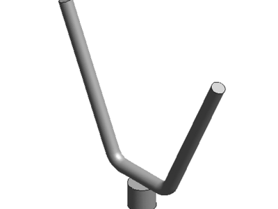 18TH FOOTED RIBBON WAVE ANCHOR